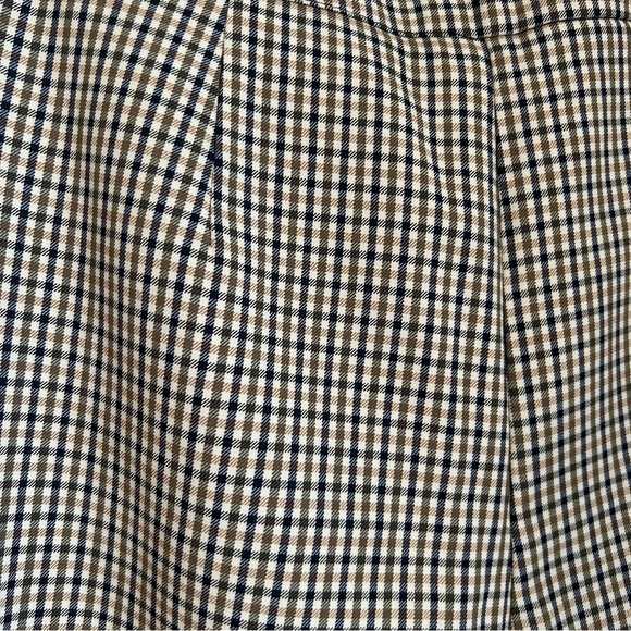 NWT, Maeve by Anthropologie Women’s Multi Checkered Plaid Kick Flare Trousers, 2 - Picture 9 of 12